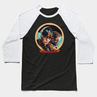 Mad Max Snow Globe Baseball T-Shirt